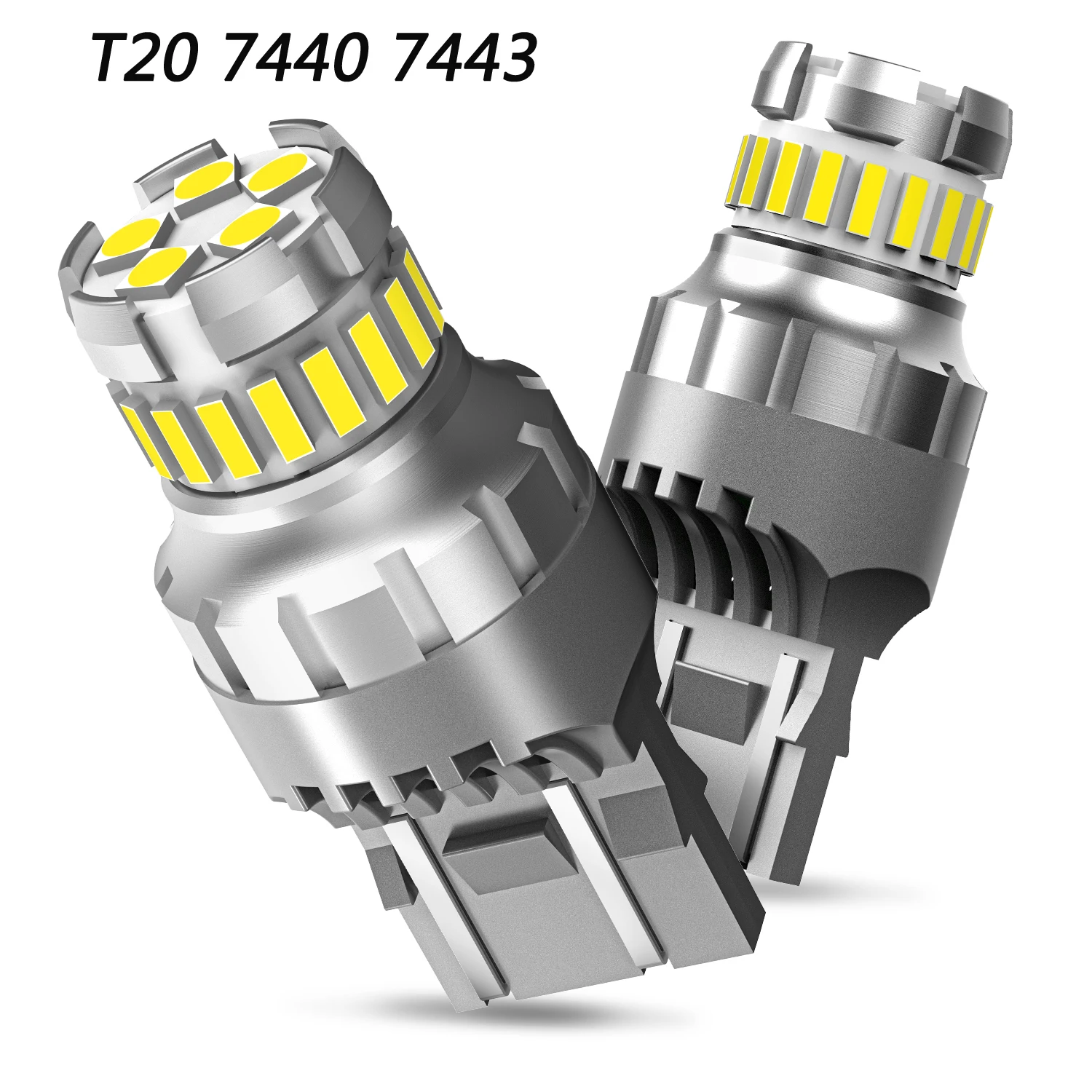 

AUXITO 2x светодиодный Canbus W21/5W 7443 T20 W21W 7440 1157 P21/5W BAY15D автомобильные резервные лампы 1156 P21W BA15S сигнальная лампа авто тормозной светильник