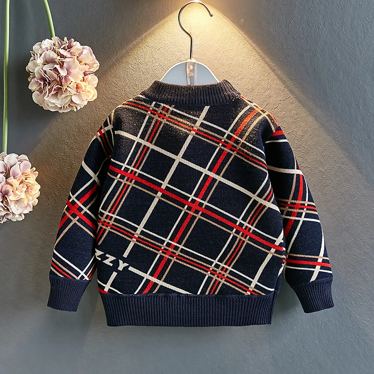 Детские свитера От 2 до 7 лет повседневные теплые вязаные куртки для мальчиков и
