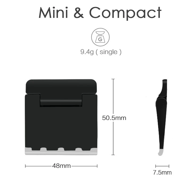 

Laptop Stand 1Pair (2pcs) Mini Portable Invisible Holder Adjustable Cooling Support Frame Foldable Multifunctional For Notebook