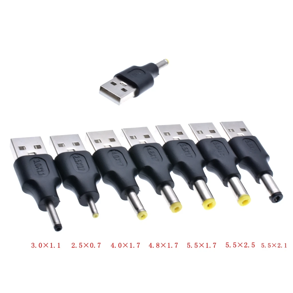 1 шт. 5 в планшет Micro usb 2 0 Женский DC 5x2 мм Мужской Разъем питания для 5*2 адаптер