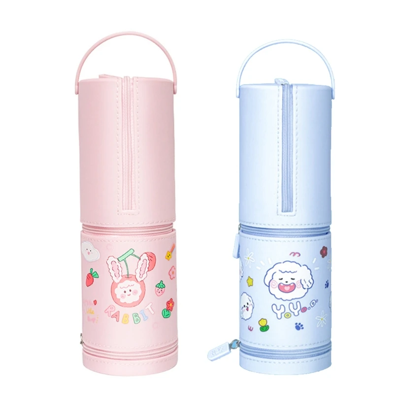 

Portable Pencil Holder Fuctional Pen Case Pouch Bag for School Girls and Boys