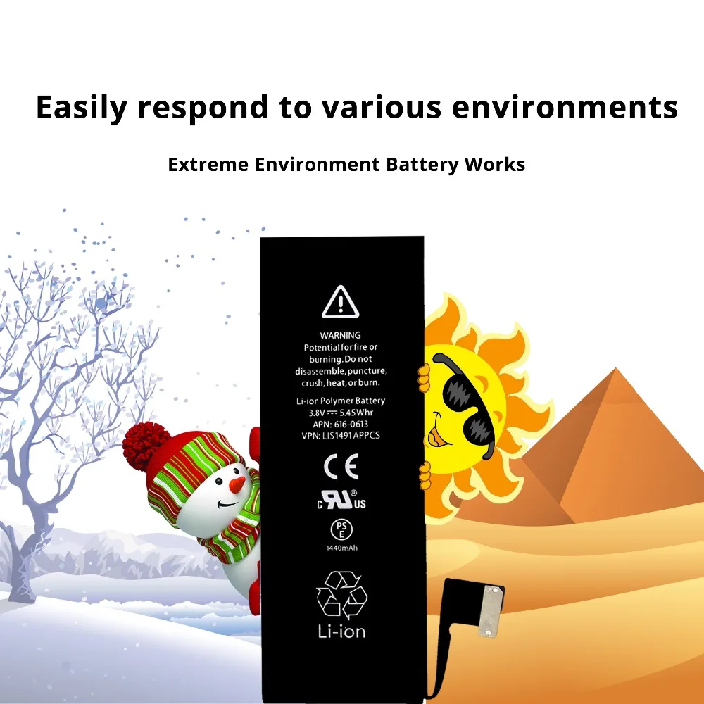 Высококачественный Мобильный телефон 7 Plus 2900mAh батарея для Iphone литиевая