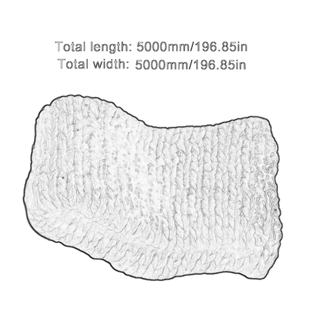 

Nordic Thick Handmade Woven Blanket Warm Thread Polyester Fiber Blanket Knitting Sofa Cover Blanket Home Decoration