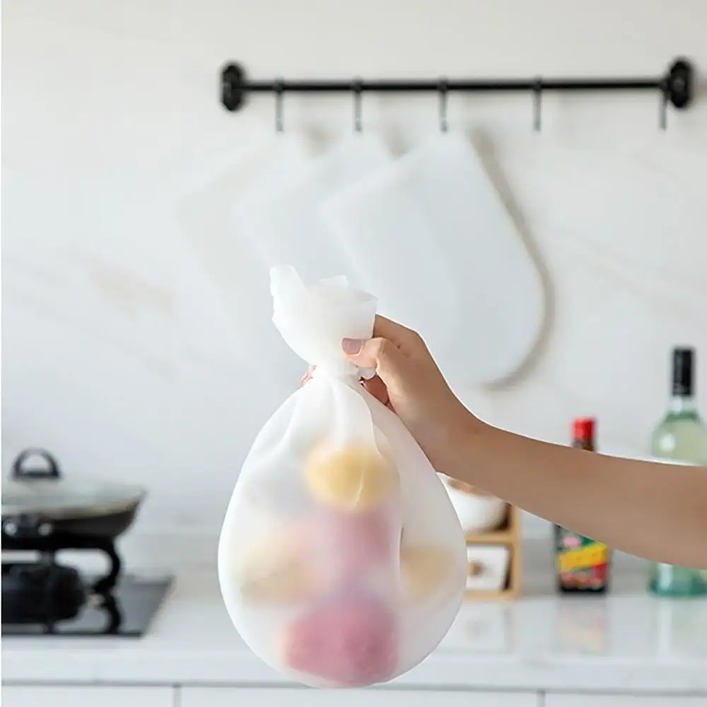 Bakeware Cooking Pastry Tools Soft Silicone Preservation Kneading Dough Flour-mixing Bag Kitchen #1119 | Дом и сад