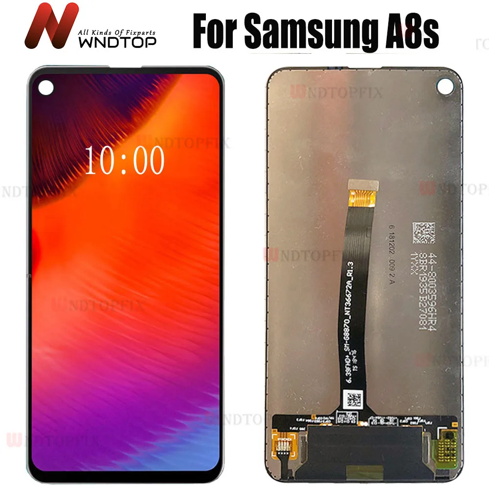 

Super Amoled LCD For Samsung Galaxy A8s LCD Display a8s Touch Screen Digitizer Assembly For Samsung A8s LCD G8870 LCD