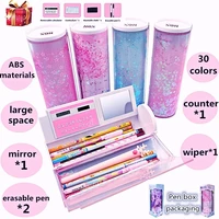 anime custom school supplies for girls boys stationery kawaii blackpink unicorn cute large pencil cases sailor moon bag box