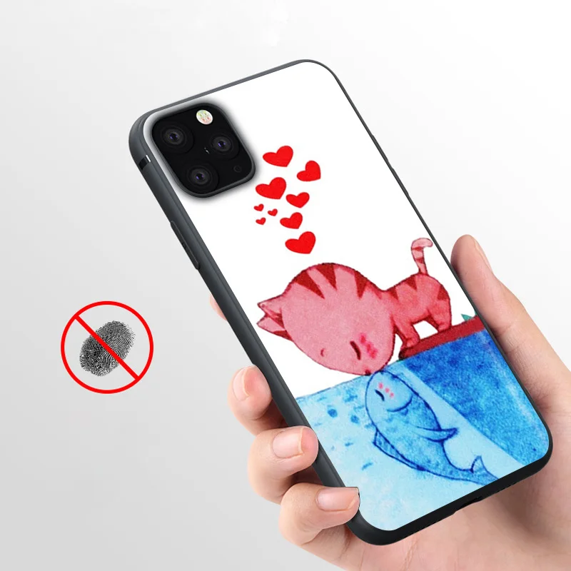 Мягкий силиконовый чехол для телефона iPhone 11 Pro Max X 5S 6 6S XR XS 7 8 Plus | Мобильные