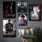 Картина из фильма мстители, супергерой, Капитан Америка, Железный человек, Тор, настенные художественные плакаты, декор для гостиной, Куадрос