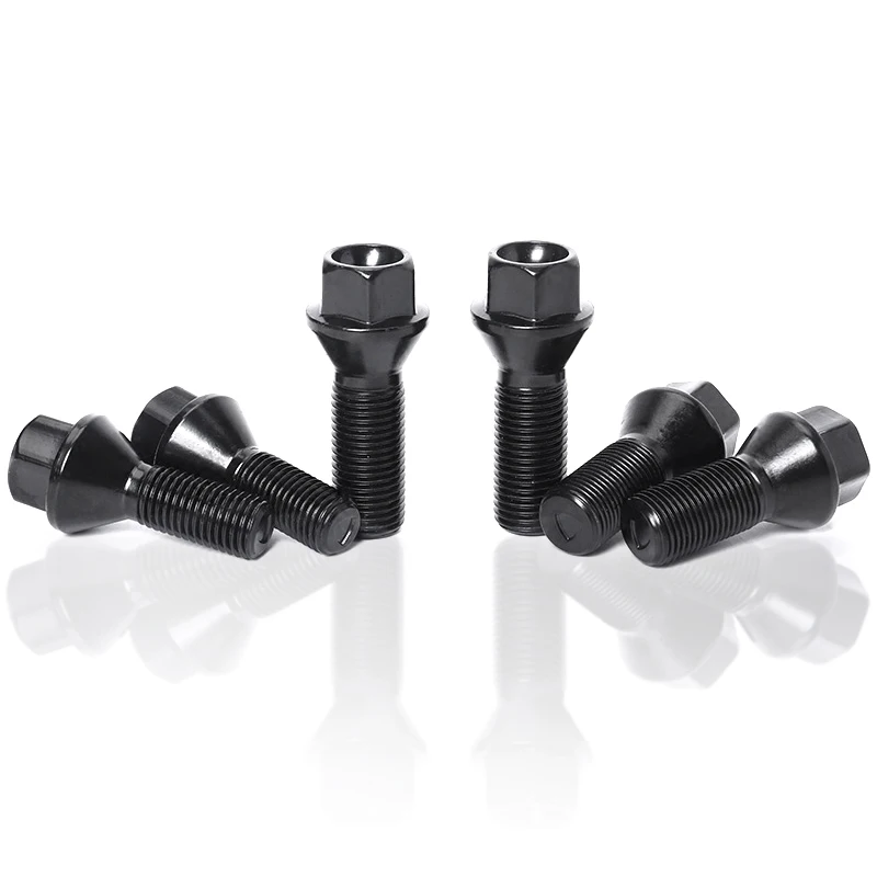 Болты для автомобильных колес гайки BMW f10 f11 f30 f32 e60 e90 g30 M12 x 1 5 M14 25 черные