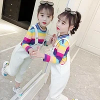 teenage girls clothing set kids tracksuit for girls plaid top pants suit spring autumn school girl clothes kids clothes