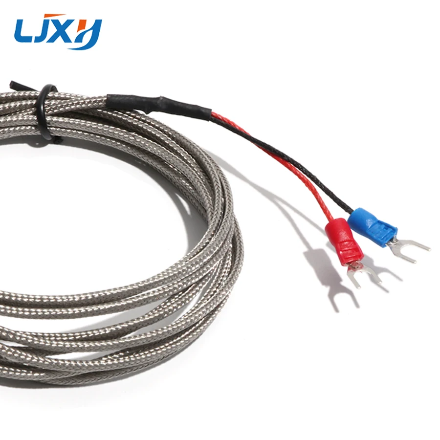 LJXH 5mm Dia 50~200mm Probe Type K-type Thermocouple with Temperature Sensing Cable Sensor Shielded Wire | Бытовая техника