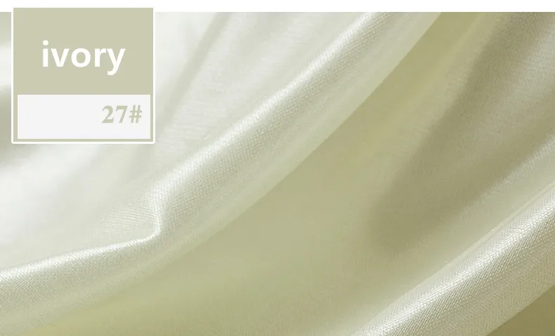 ivory Цена 16 шт 145 см ширина драпировка для потолка ледяной шелк крыша ткань для навеса драпировка для украшение для свадьбы - Цвет: ivory