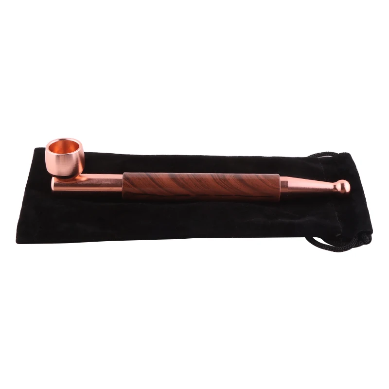 Металлическая курительная трубка в китайском стиле для сбора и подарочных