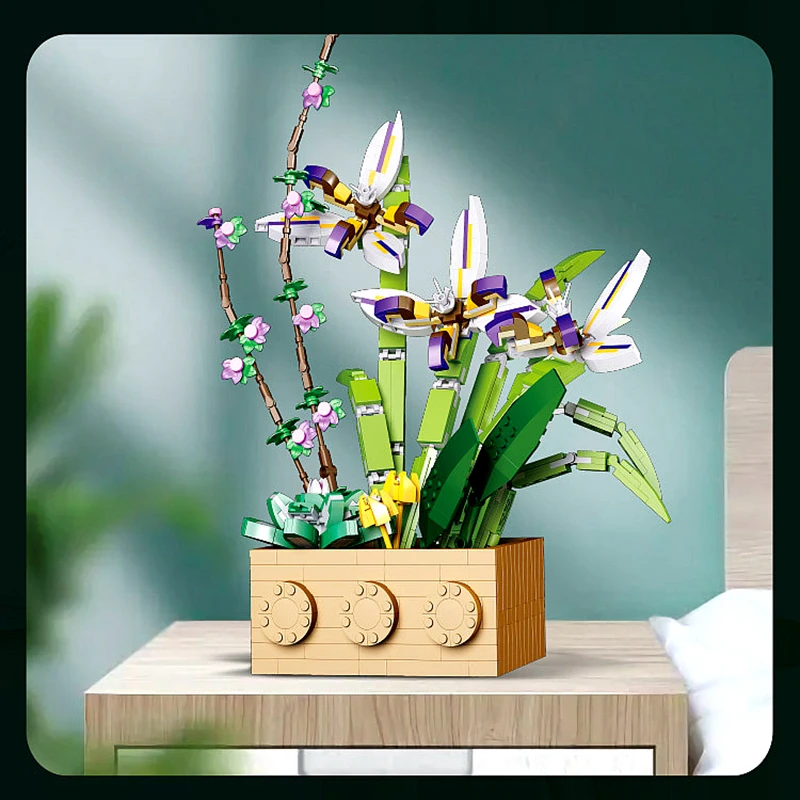Строительные блоки New Ideas Series строительные детский подарок игрушки для
