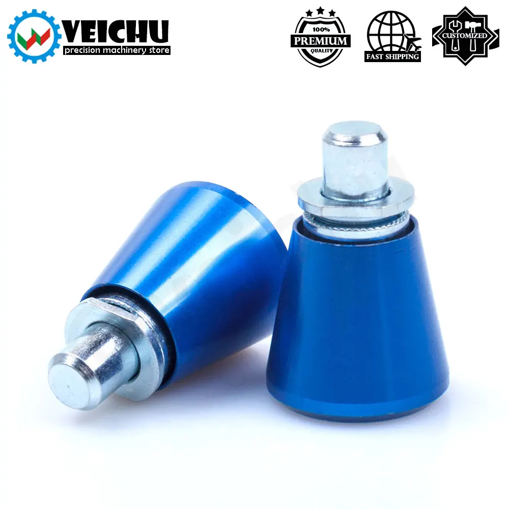 VCN521 без упора VCN521.1 с упором, синие алюминиевые + Углеродистые стальные фиксирующие штифты, фиксирующие штифты, пружинные поршень кендалл райан до упора