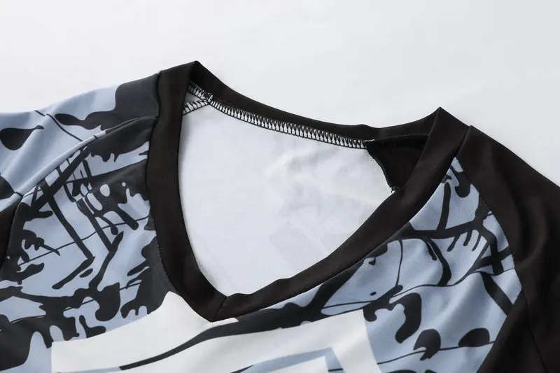 Спортивный костюм женский Камуфляжный из 2 предметов на осень/зиму|Комплекты для