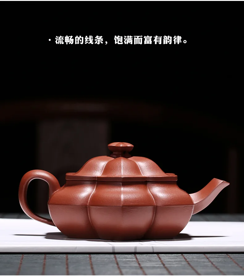 Yixing Глиняный Чайник поколение жира производители НЕОБРАБОТАННАЯ руда Zhuni Kwai плоский овальный чайник Cao Zhiguang чайник подлинный