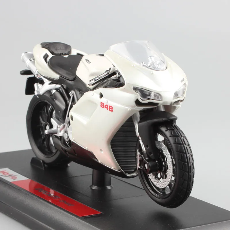 Весы Maisto 1/18 1:18 Ducati 848 для мотоциклов литых под давлением моделей подарок на день