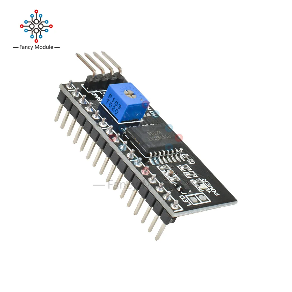 Плата адаптер для Arduino PCF8574T PCF8574 IIC/I2C/Interface LCD 1602 2004 10 шт./лот|Детали и аксессуары