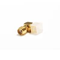 1pc sma female rf coax connector pcb mount right angle goldplated new wholesale