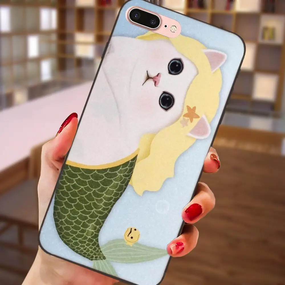 TPU Art Cover Case For Xiaomi Mi Mix Max Note 2 2S 3 5X 6 8 SE A1 Play F1 Jetoy Cat |
