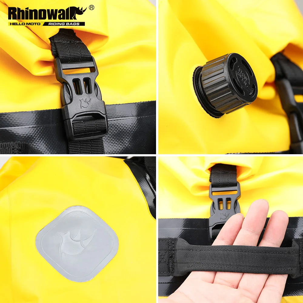 

Rhinowalk 2020 new Waterproof Bag 65L Motorcycle Durable Large Capacity Motorcycle Dry Duffel Bag for Travel Hiking Camping