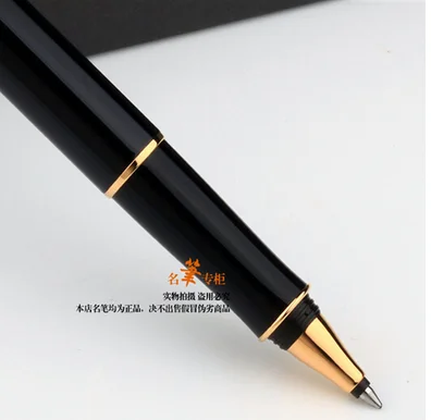 

Free Shipping Black Gold Medium Point 0.5mm Sonnet Roller Pen Signature Ballpoint Pen Gift Stationery School Office Suppliers
