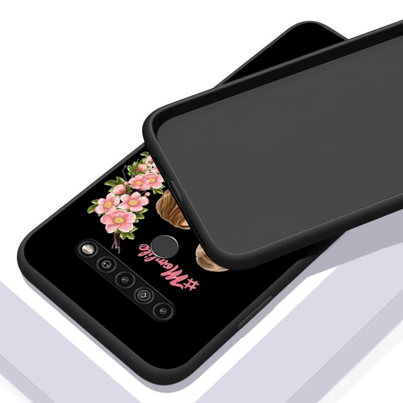 

Fashion Baby and Mom for LG K92 K71 K62 K61 K52 K51S K50S K42 K41 K40S K31 K30 K22 K20 ThinQ Black Phone Case