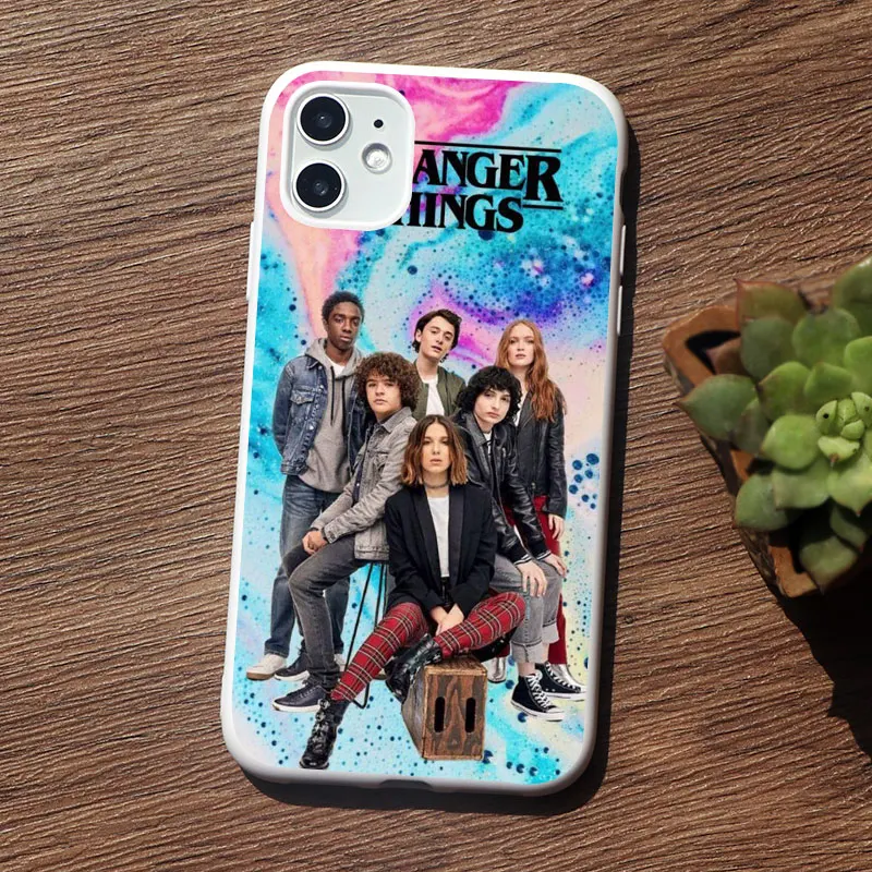 Stranger Things TV Show Poster Phone Case For iphone 13 pro max 12 Pro XR 11 PRO MAX 6s 8 7 Plus SE X XS TPU Silicone Cover | Мобильные