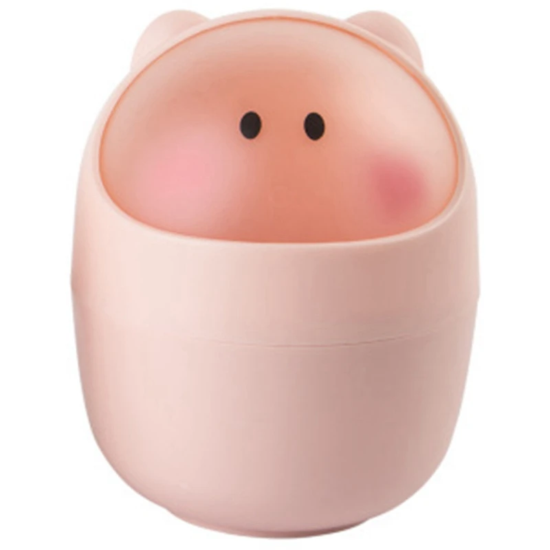 Мини мусорное ведро для мусора на столе корзина уборки баррель креативный