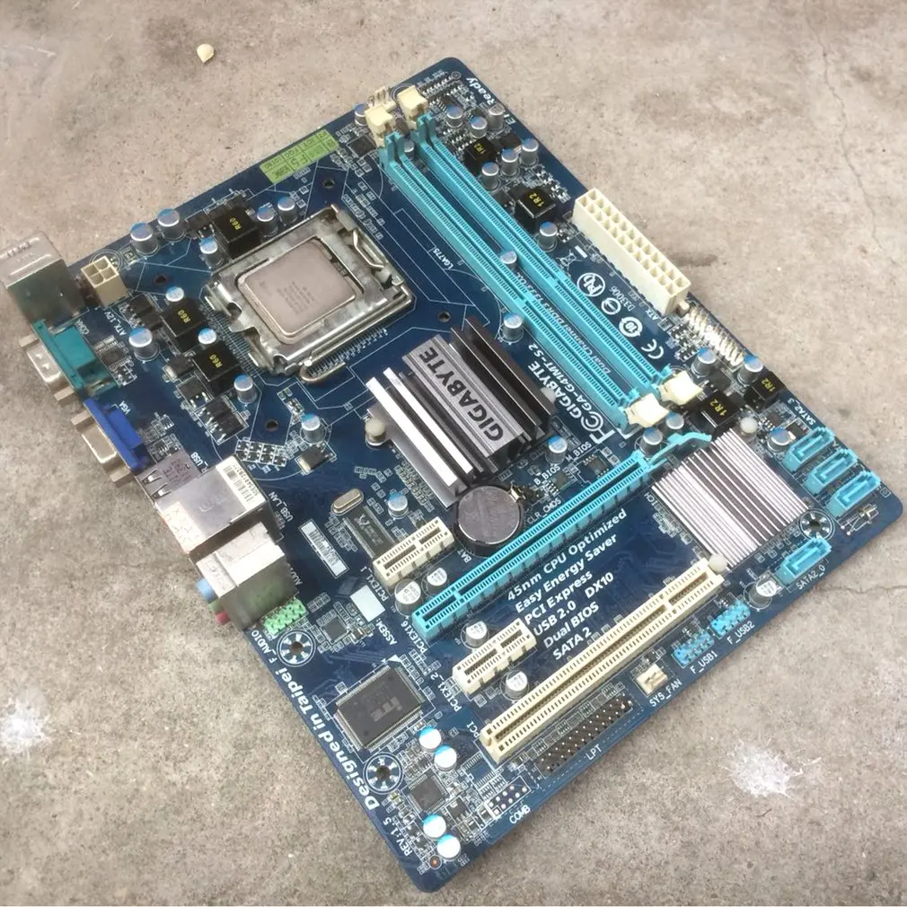 Десктопная материнская плата G41MT-S2 S2P S2PT десктопная G41 разъем LGA 775 для Core 2 DDR3 8G Micro
