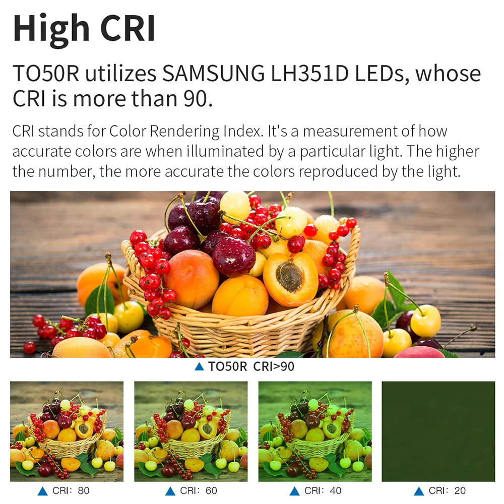 Billig WUBEN TO50R Hohe CRI Taschenlampe 2800 LM Wiederaufladbare IP68 Dual Seite Schalter LED Taschenlampe Mit 21700 Batterie Für Selbstverteidigung