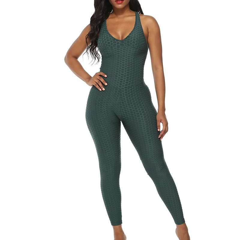 

Women Fashion Concise Sexy Solid Color Backless Yoga Fitness Slimming Leggings Female Breathable Sports Bodysuits