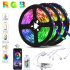 EASEKING 5 м Светодиодная лампа для комнаты 12 В гибсветильник 300 светодиодов smart WIFI светодиодная полоса освещения s tira led rgb 5050