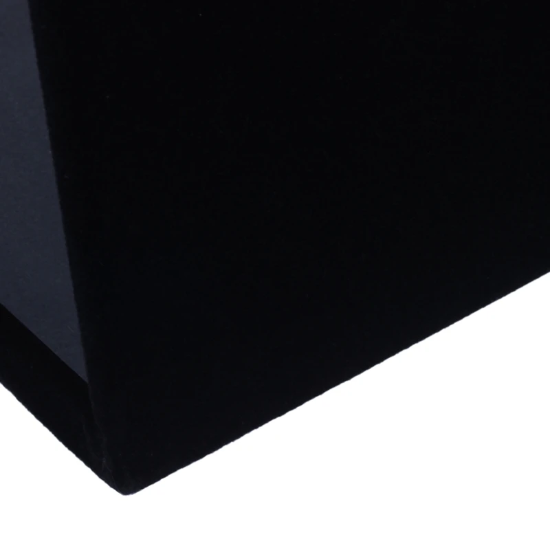 

11 Hooks Velvet Jewelry Rack Earring Bracelet Necklace Organizer Holder Display, Black