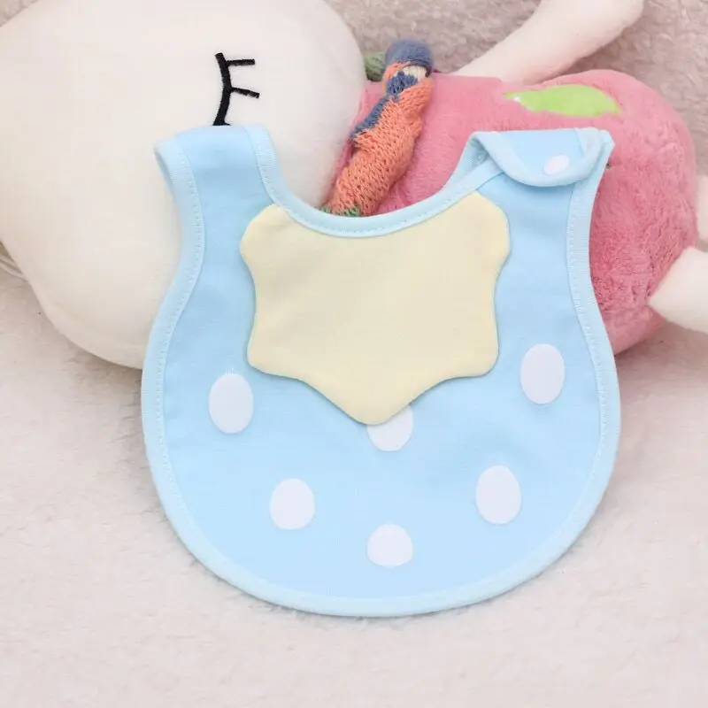 Baby Cotton Waterproof Bib Stereo Strawberry Toddler Saliva Towel 0-3 Years Old Play Cloth Feeding | Детская одежда и обувь
