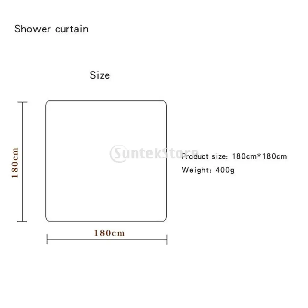 

Sunset Pattern Bathroom Shower Curtain Liner Waterproof Romanticism 71'x71'