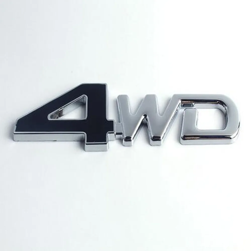 DSYCAR Автомобильный задний боковой металлический 4x4 RC автомобиль 4WD Наклейка 3D