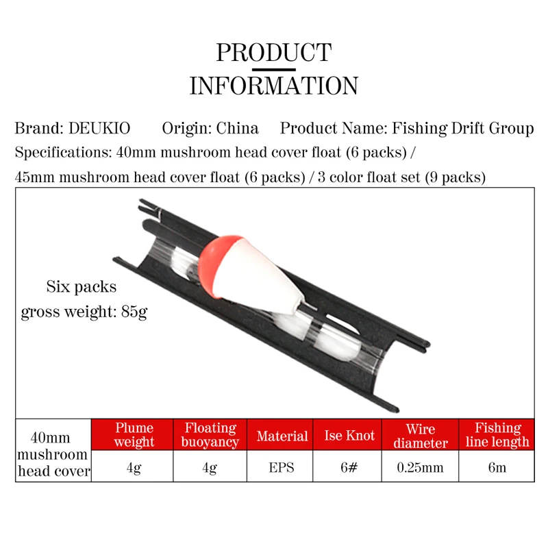 Новый вертикальный буй рыболовный поплавок с грибной головкой дизайн рыбок