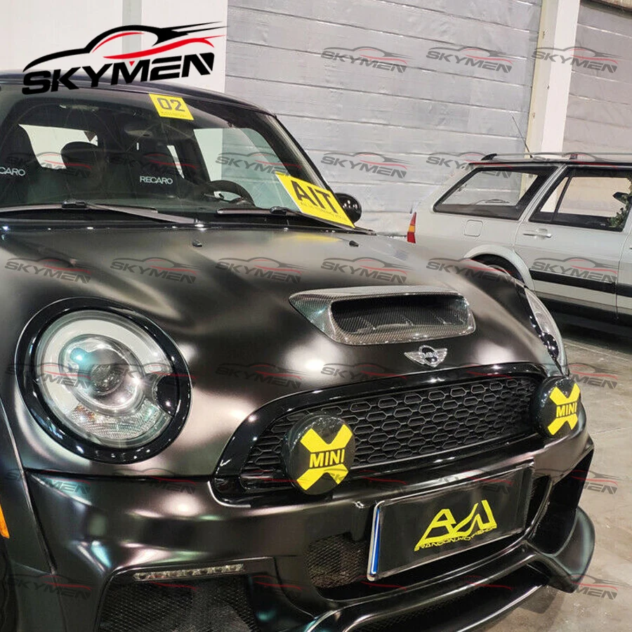 AG ковш для Mini R56 R57 R58 Duell стильное углеродное волокно стеклянный капюшон отделка FRP