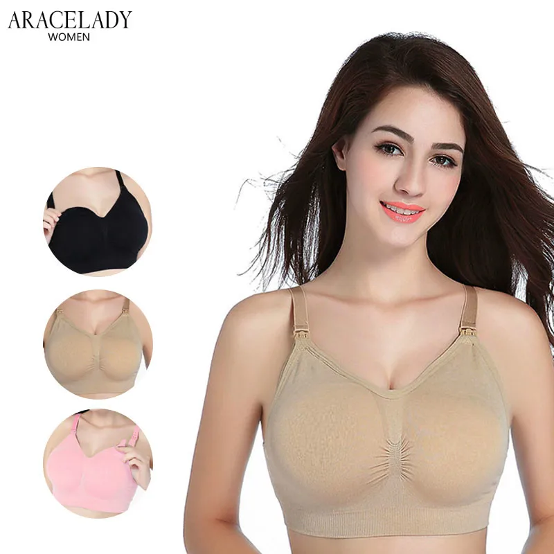 

New Official Store Nursing BraWire-free Cotton Breastfeeding Maternity Women Adjusted-straps Soft Feeding Sleeping Bras 2020 BC