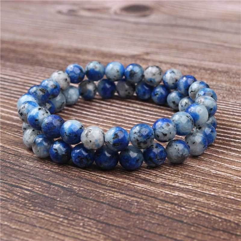 

Lanli wholesale multicolor sapphire Beads Bracelet Elastic Bracelet suitable for men and women gifts and amulets