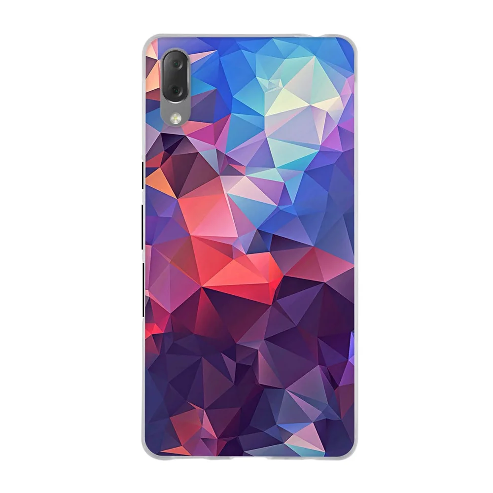 Защитный чехол для sony Xperia L3 L 3 мягкий силиконовый из ТПУ с рисунками животных