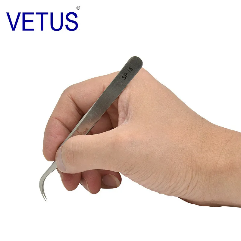 VETUS SP-11 SP-15 Анти-статический антимагнитный Нержавеющая сталь Пинцет Набор для