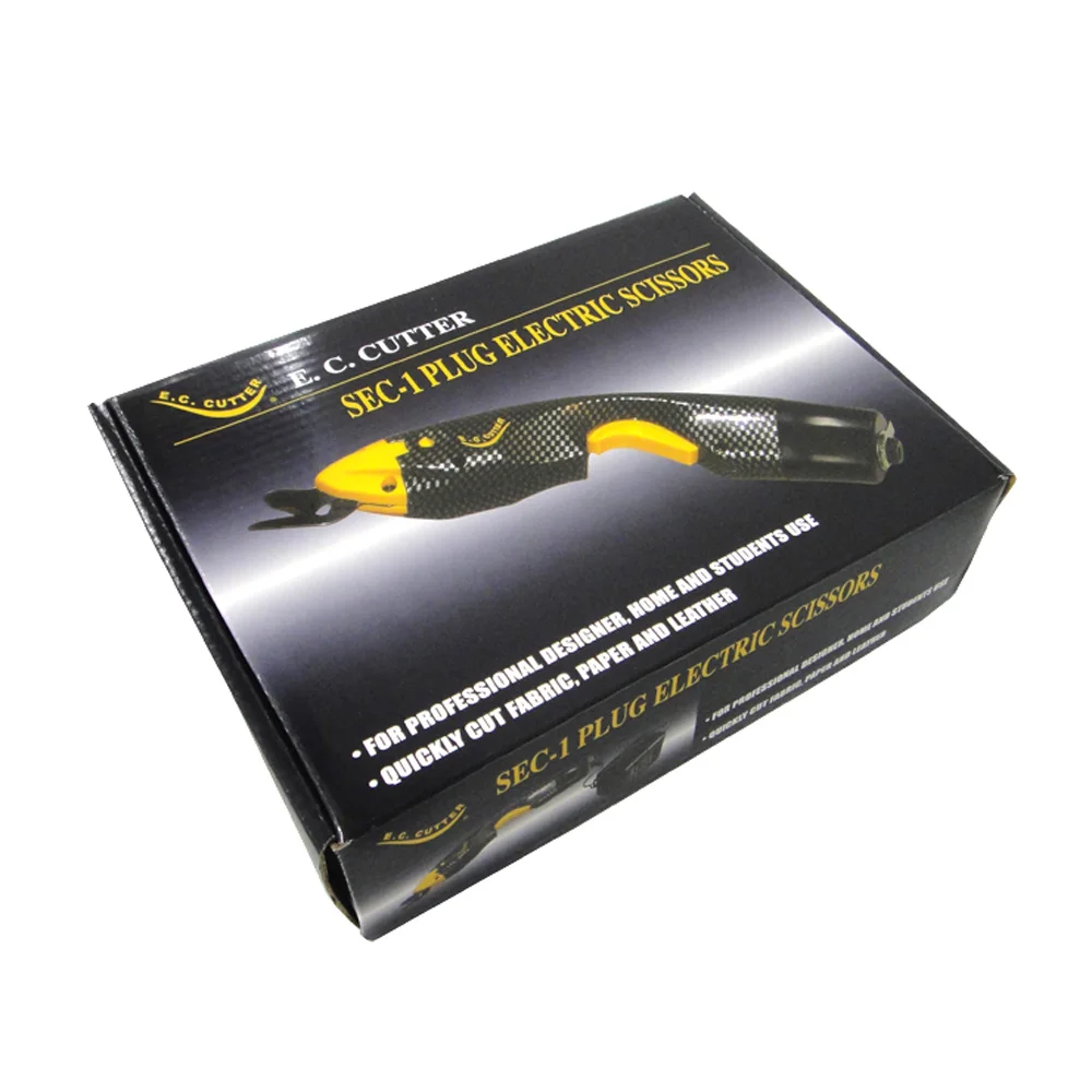 SEC 1 простой Встроенный электрический ножницы резка инструментов для шитья кожи
