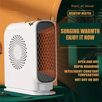 portable electric heater machine mini heats fan for desktop office heating stove radiator ptc ceramic warmer winter 220v qn66