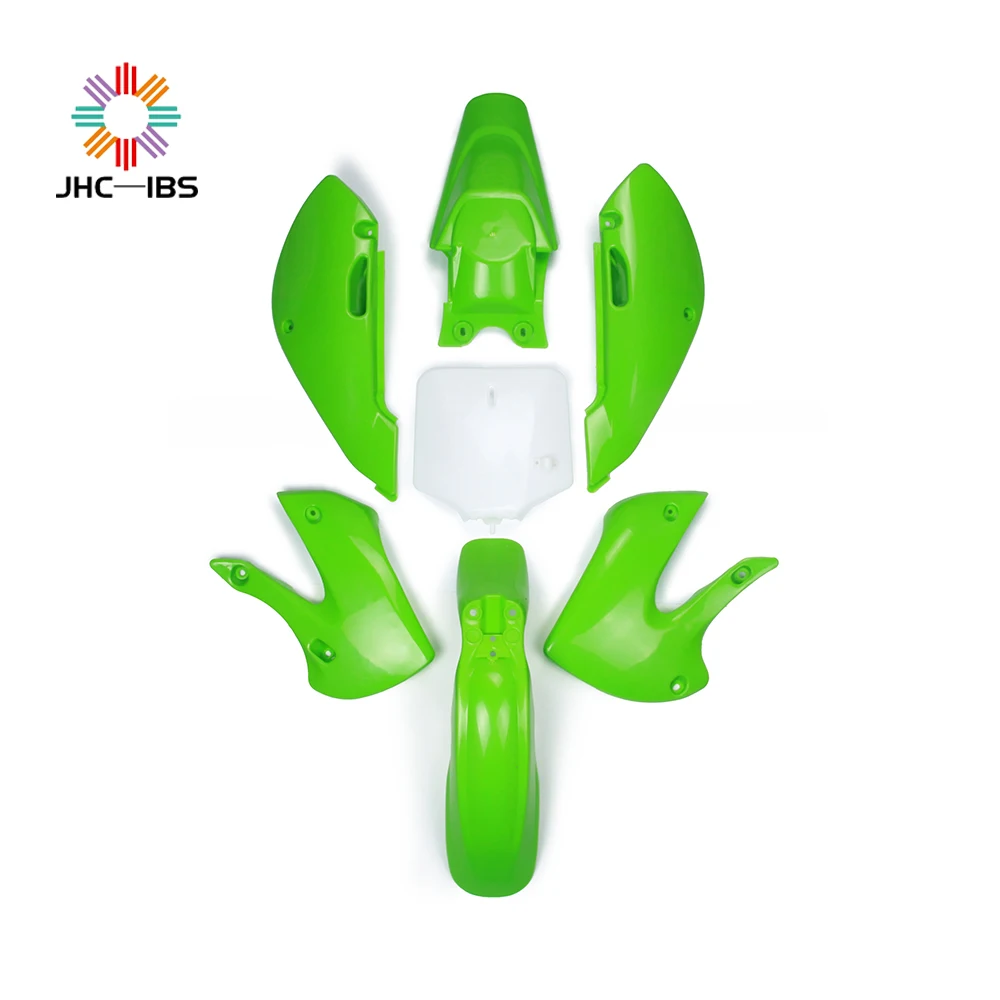 Пластиковое мотоциклетное тела комплект обтекатель переднее заднее крыло для
