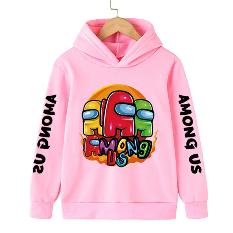 

Fun Game Imposter 2021 Autumn/winter Children 3D Hoodie Latest Fashion Kids Pullover Long-sleeved Tops Boys and Girls Streetwear
