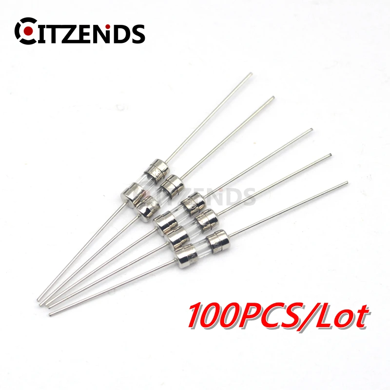 

100Pcs/lot 3.6*10 3*10 4*11 Glass fuse Fast Slow blow 250V 0.5A 1A 2A 3A 3.15A 4A 5A 6.3A 10A 15A with legs F/T type 3.6x10 3x10