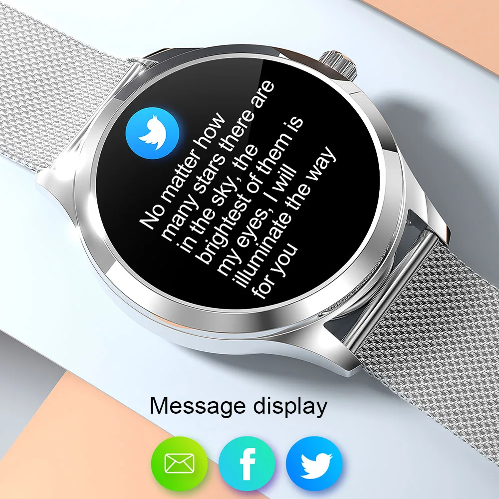 2020 NEW Smart Watch Women Custom Dials Heart Rate Blood Pressure/Blood Oxygen Monitor(SPO2) Smartwatch For Xiaomi Android iOS |